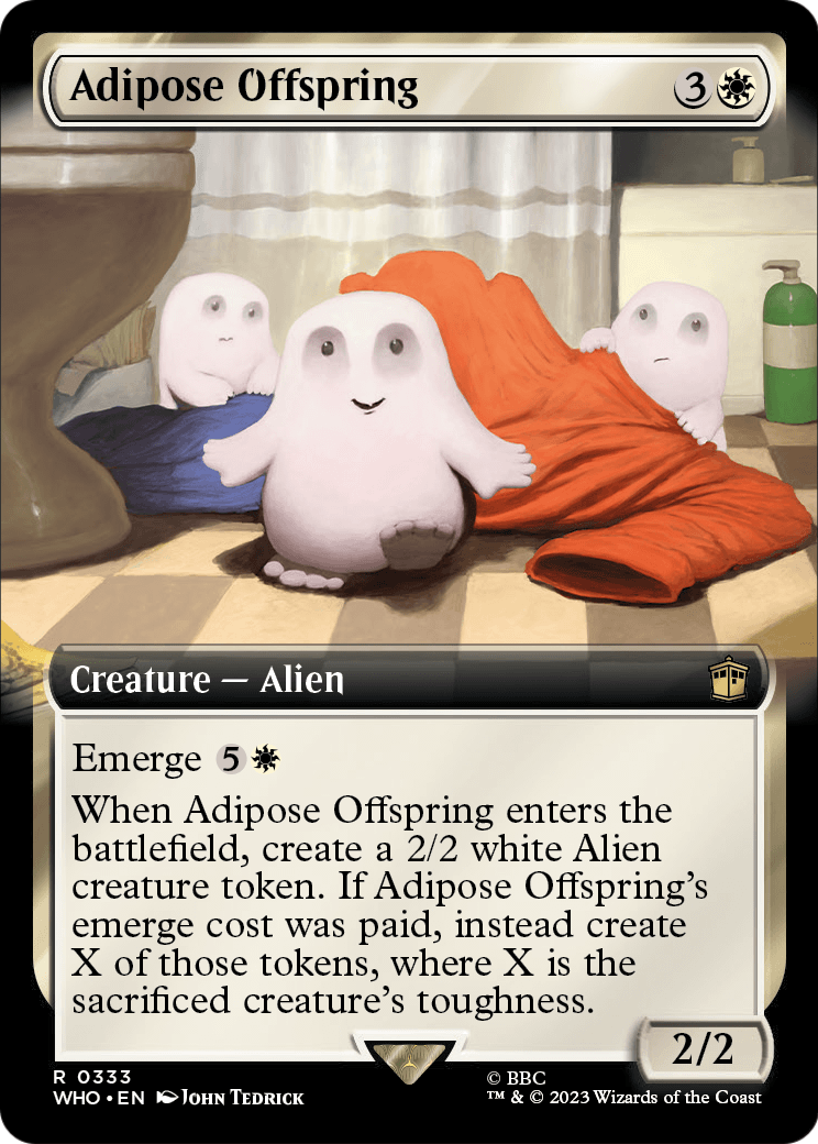 Adipose Offspring (Extended Art) (WHO-333) [Doctor Who]