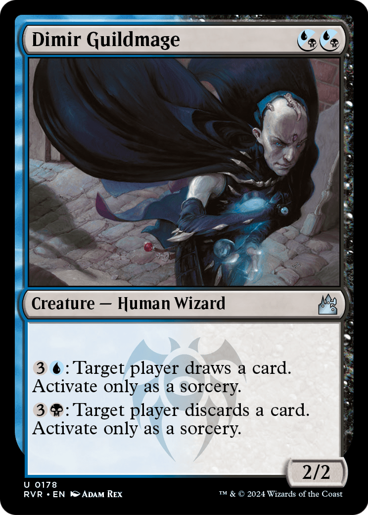 Dimir Guildmage (RVR-178) [Ravnica Remastered]