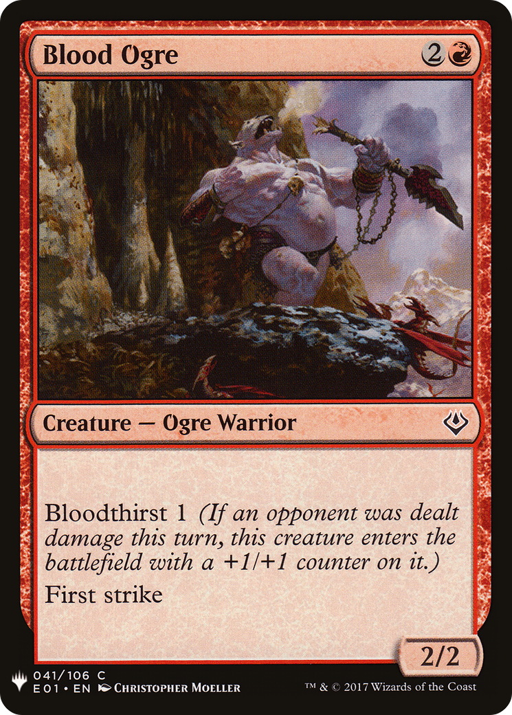 Blood Ogre (LIST-E01-41) [The List]