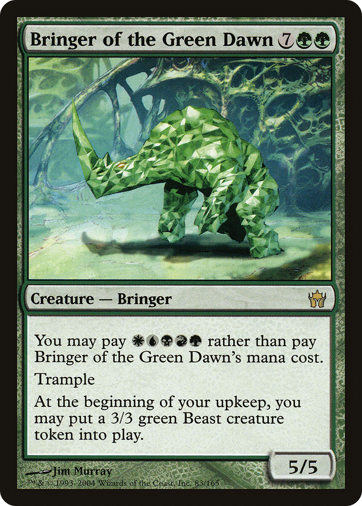Bringer of the Green Dawn (5DN-083) [Fifth Dawn]