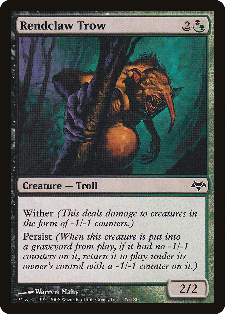 Rendclaw Trow (EVE-127) [Eventide] Foil