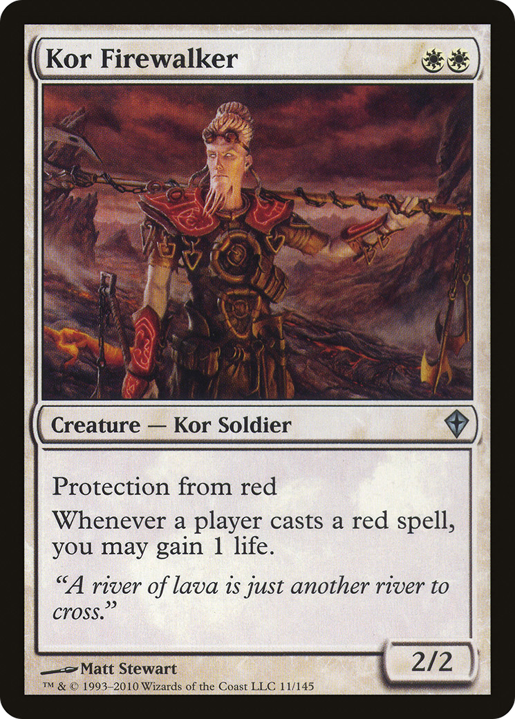 Kor Firewalker (WWK-011) [Worldwake]