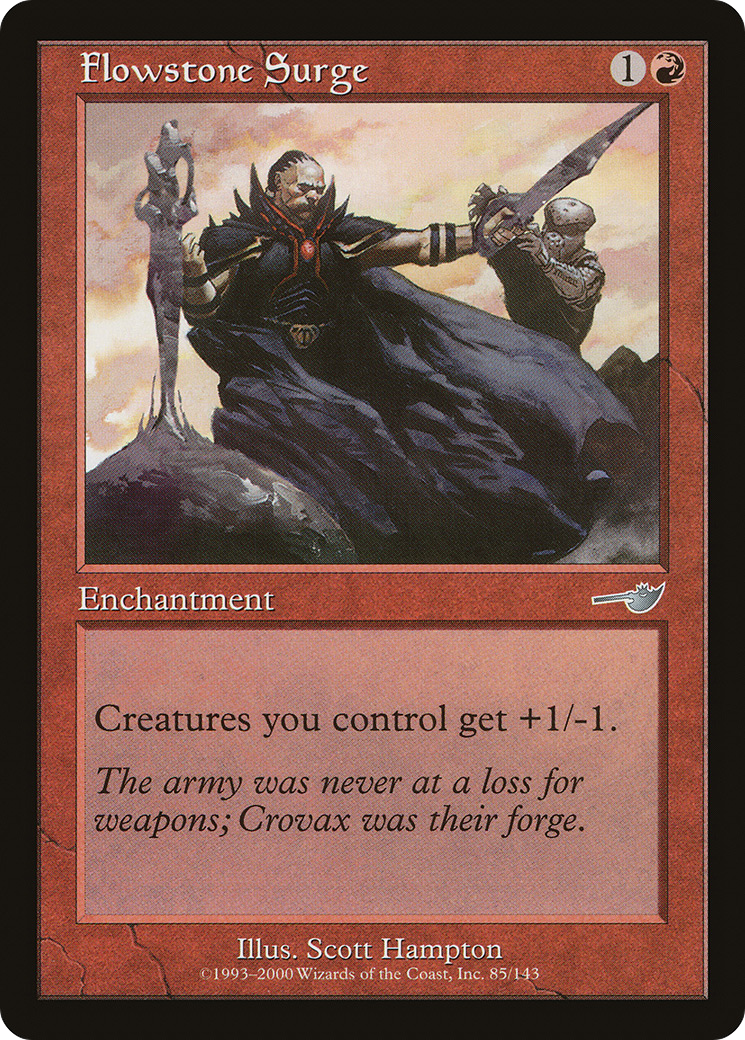 Flowstone Surge (NMS-085) [Nemesis] Foil