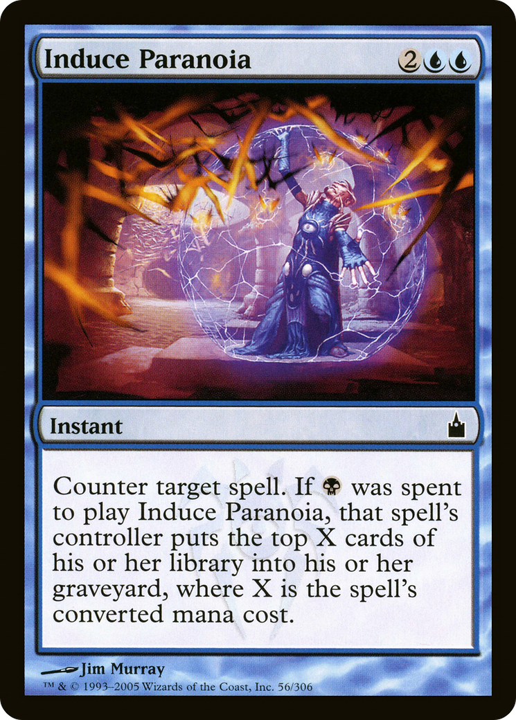 Induce Paranoia (RAV-056) [Ravnica: City of Guilds] Foil