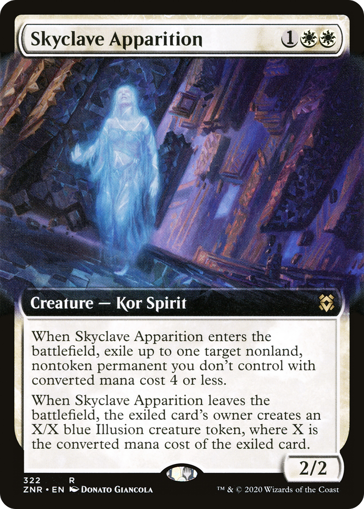 Skyclave Apparition (Extended Art) (ZNR-322) [Zendikar Rising] Foil