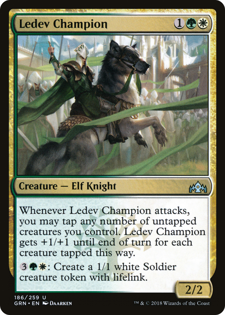 Ledev Champion (GRN-186) [Guilds of Ravnica]
