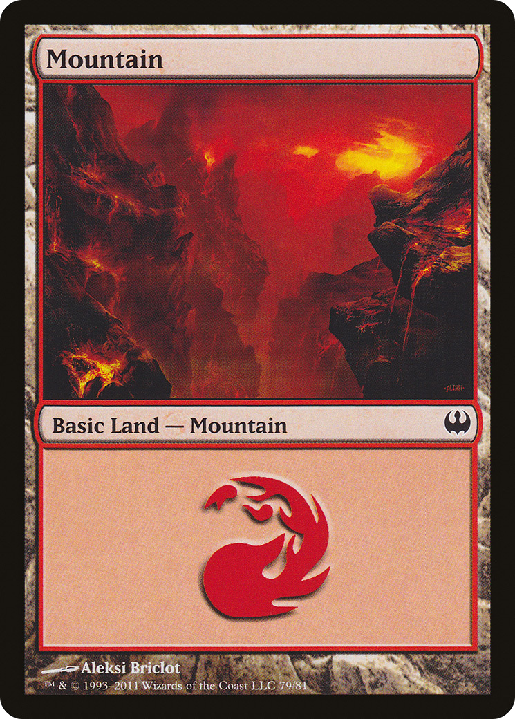 Mountain (DDG-079) [Duel Decks: Knights vs. Dragons]
