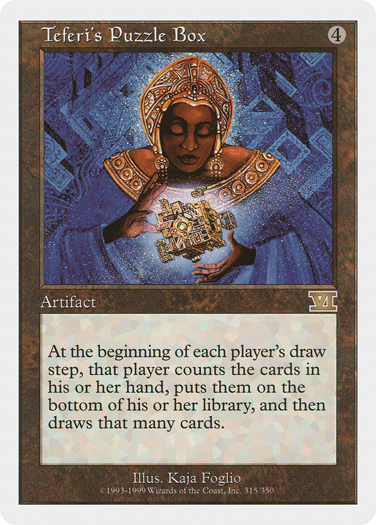 Teferi's Puzzle Box (6ED-315) [Classic Sixth Edition]