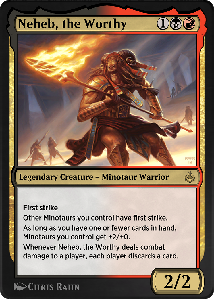Neheb, the Worthy (AKR-246) [Amonkhet Remastered]
