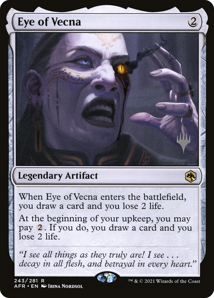 Eye of Vecna (PPAFR-243) [Promo Pack: Adventures in the Forgotten Realms Promos]