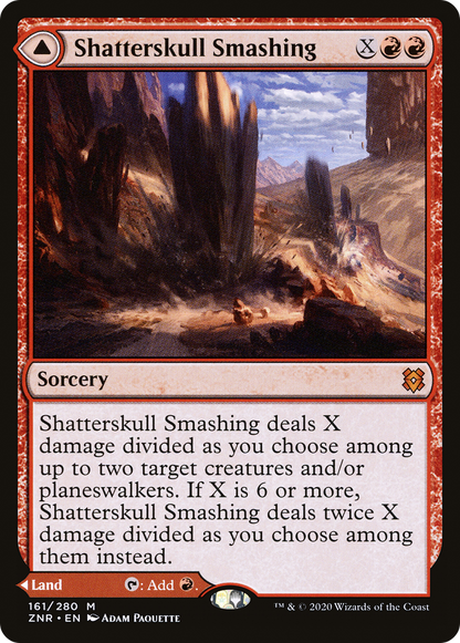 Shatterskull Smashing (ZNR-161) [Zendikar Rising] Foil
