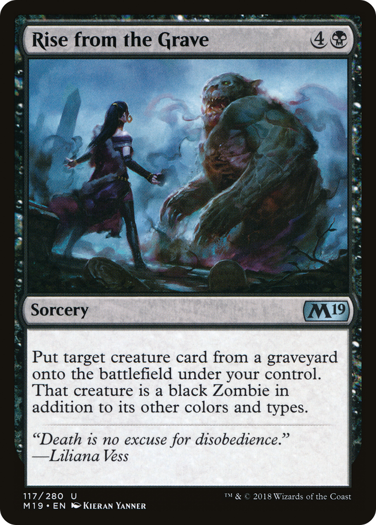 Rise from the Grave (M19-117) [Core Set 2019]