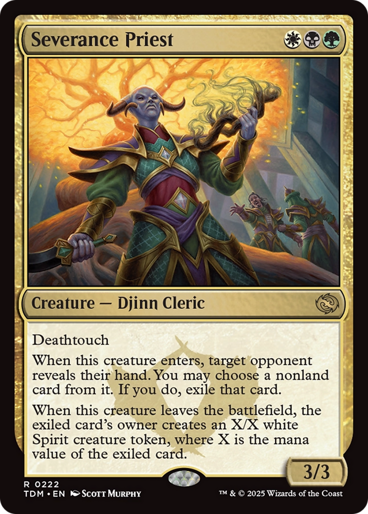 Severance Priest (TDM-222) [Tarkir: Dragonstorm]