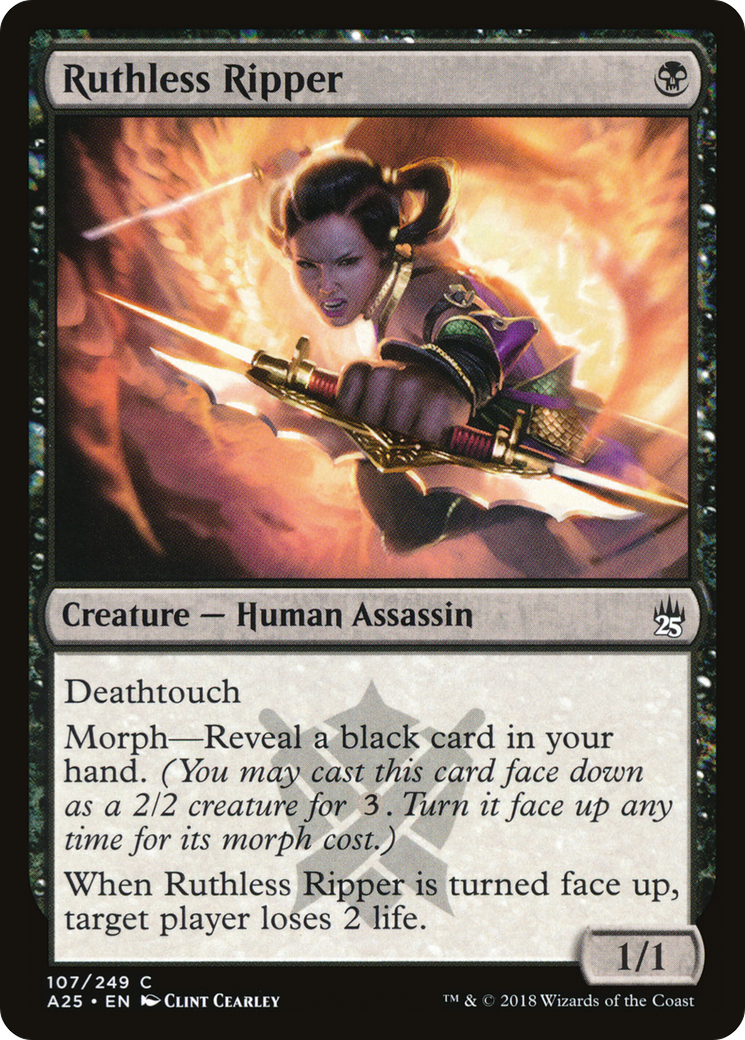 Ruthless Ripper (A25-107) [Masters 25] Foil