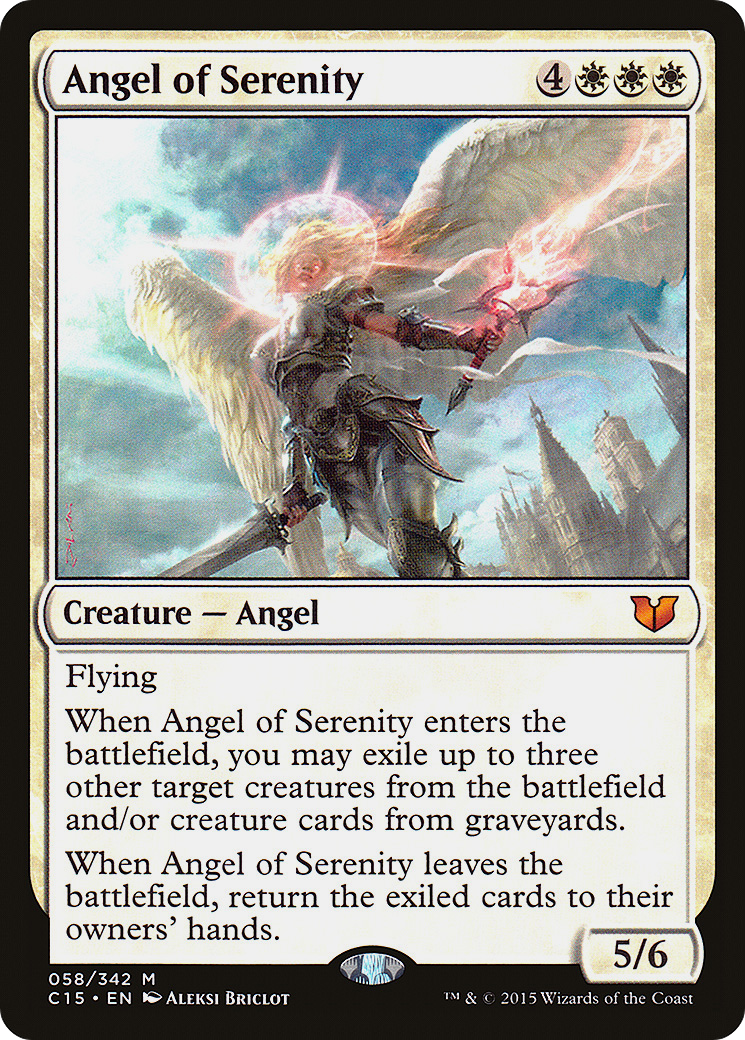Angel of Serenity (C15-058) [Commander 2015]