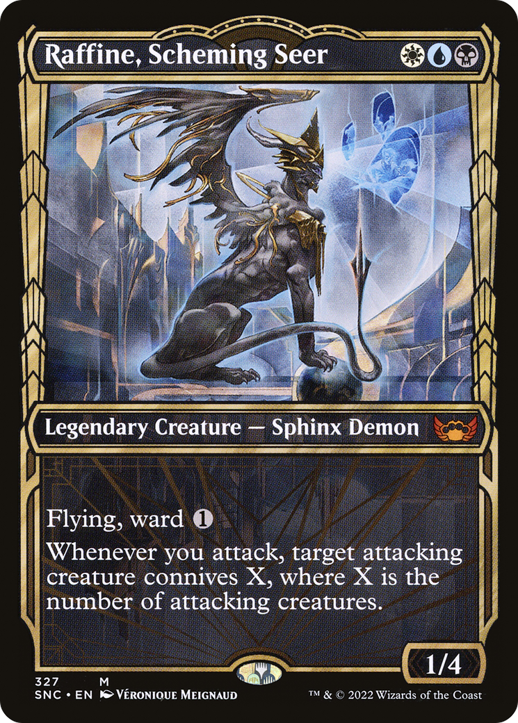 Raffine, Scheming Seer (Showcase) (SNC-327) [Streets of New Capenna]