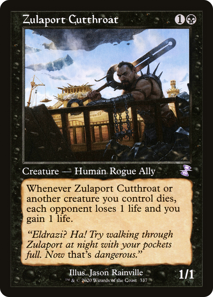 Zulaport Cutthroat (TSR-337) [Time Spiral Remastered] Foil