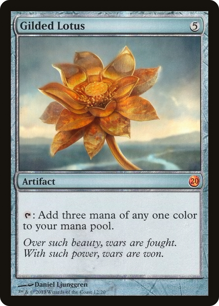 Gilded Lotus (V13-012) [From the Vault: Twenty] Foil