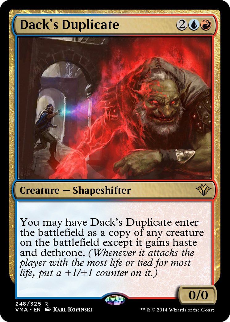 Dack's Duplicate (VMA-248) [Vintage Masters] Foil