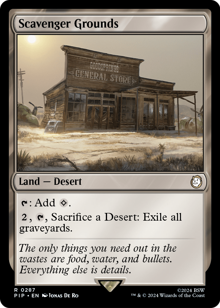 Scavenger Grounds (PIP-287) [Fallout]