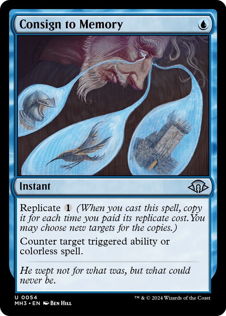 Consign to Memory (MH3-054) [Modern Horizons 3] Foil