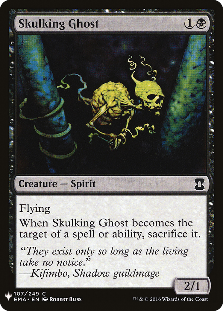 Skulking Ghost (LIST-EMA-107) [The List]