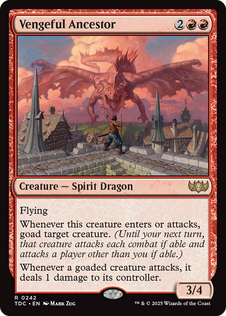 Vengeful Ancestor (TDC-242) [Commander: Tarkir: Dragonstorm]
