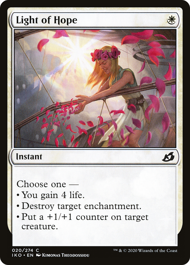 Light of Hope (IKO-020) [Ikoria: Lair of Behemoths] Foil