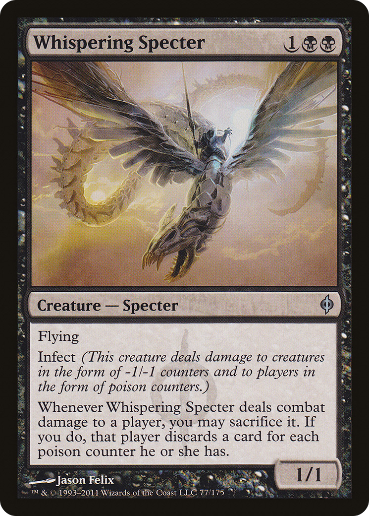 Whispering Specter (NPH-077) [New Phyrexia] Foil