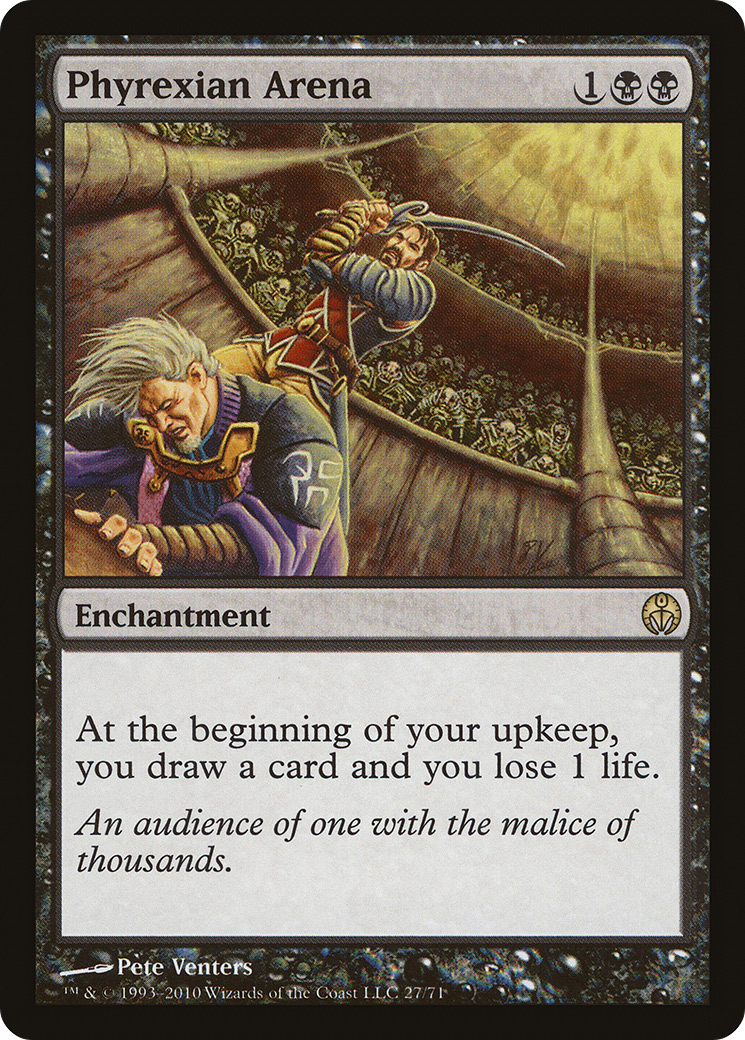 Phyrexian Arena (DDE-027) [Duel Decks: Phyrexia vs. the Coalition]