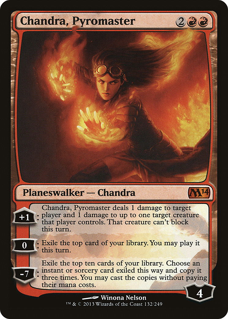 Chandra, Pyromaster (M14-132) [Magic 2014]