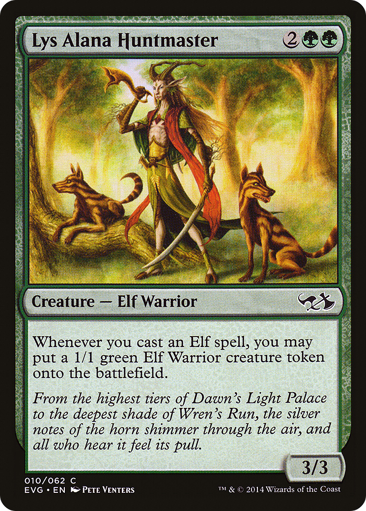Lys Alana Huntmaster [Duel Decks Anthology: Elves vs. Goblins]