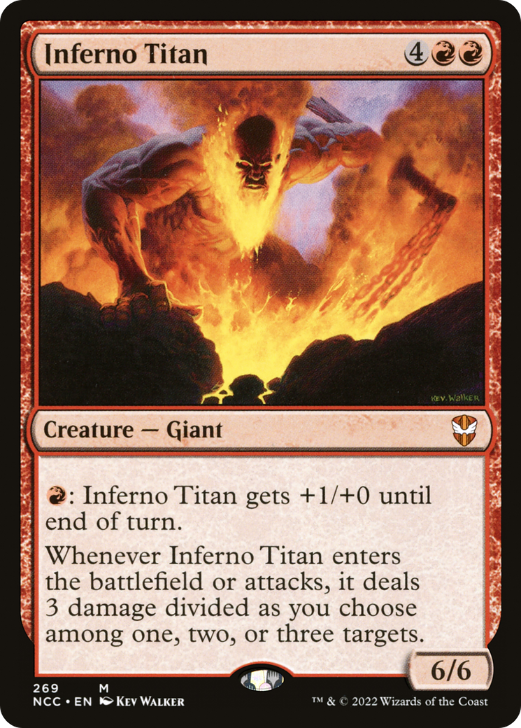 Inferno Titan (NCC-269) [New Capenna Commander]