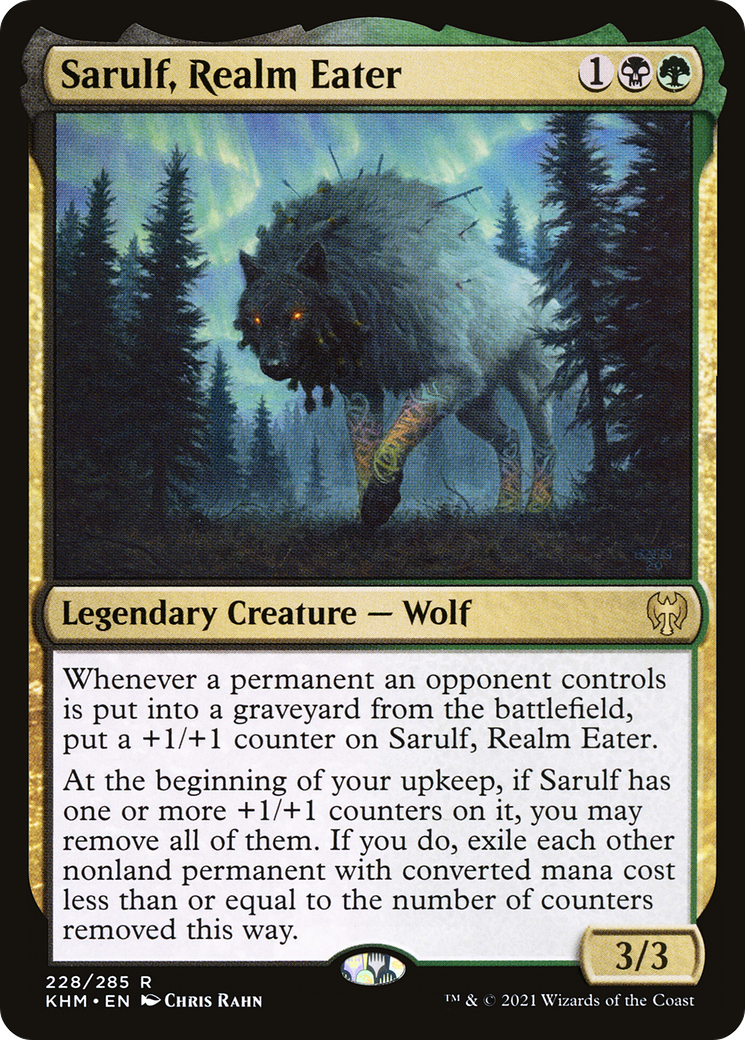 Sarulf, Realm Eater (KHM-228) [Kaldheim]