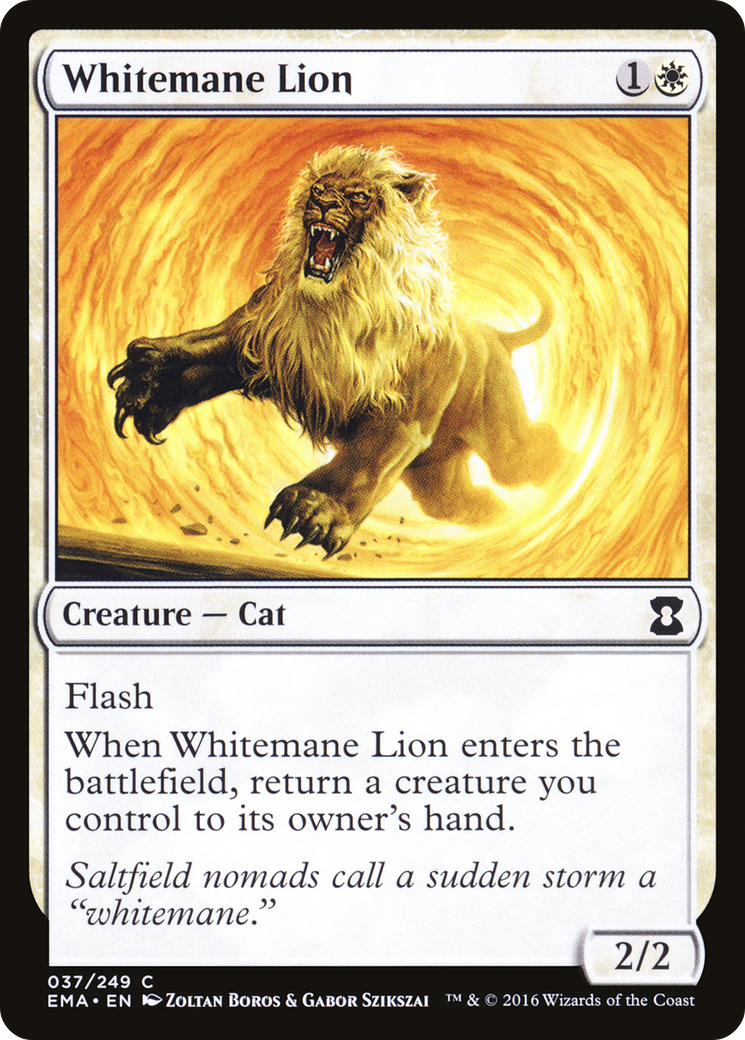 Whitemane Lion (EMA-037) [Eternal Masters] Foil