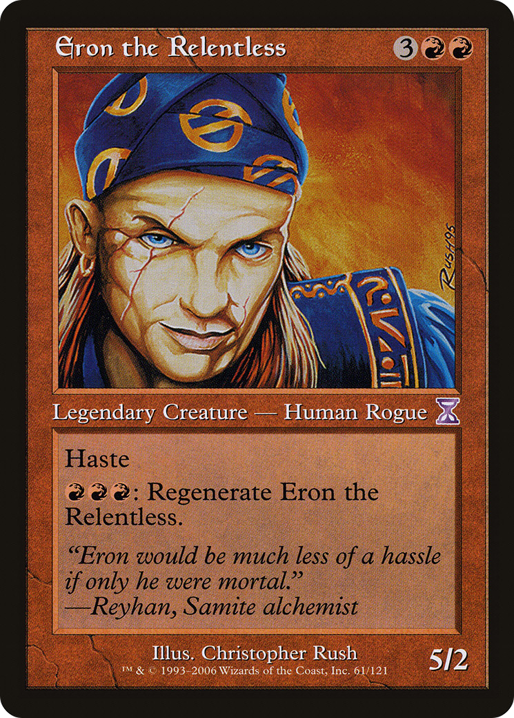 Eron the Relentless (TSB-061) [Time Spiral Timeshifted] Foil