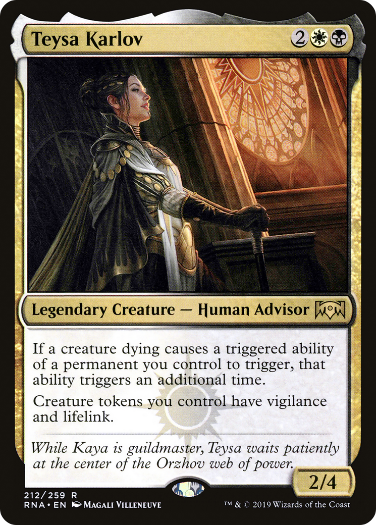 Teysa Karlov (RNA-212) [Ravnica Allegiance] Foil