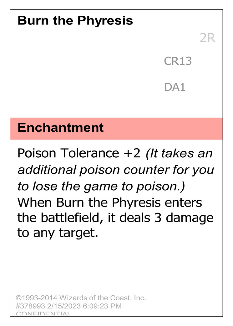 Burn the Phyresis [Unknown Event]