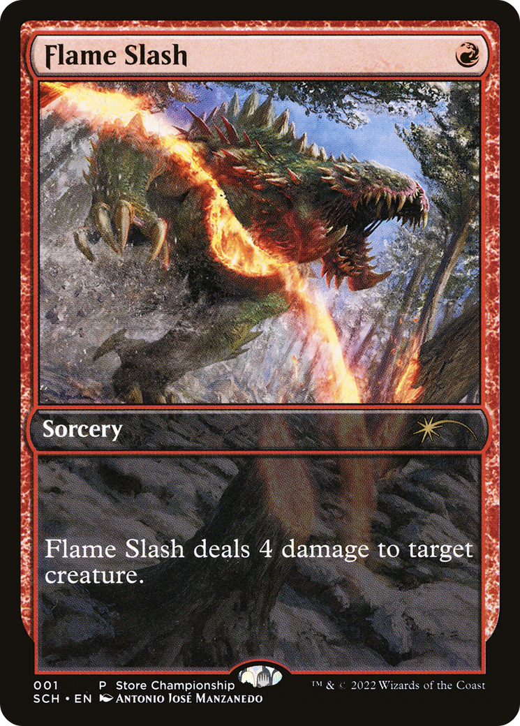 Flame Slash (GAME-001) [Store Championships]