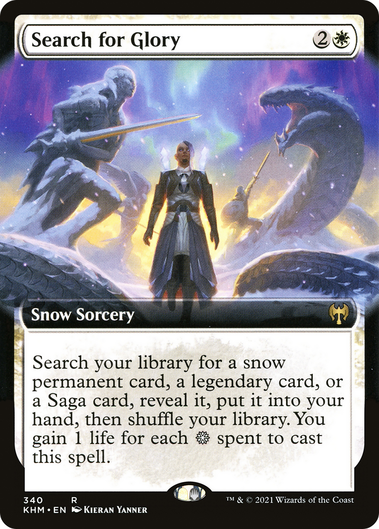 Search for Glory (Extended Art) (KHM-340) [Kaldheim]