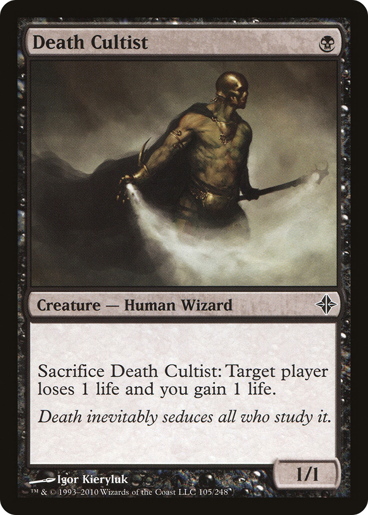 Death Cultist (ROE-105) [Rise of the Eldrazi] Foil