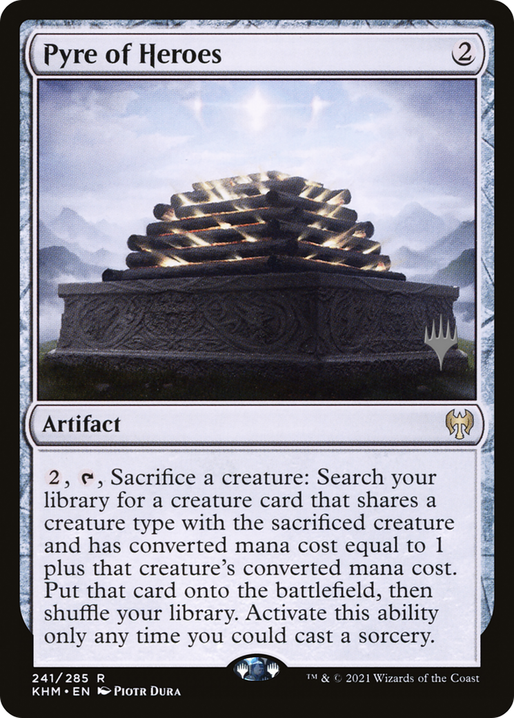 Pyre of Heroes (PPKHM-241) [Promo Pack: Kaldheim Promos]