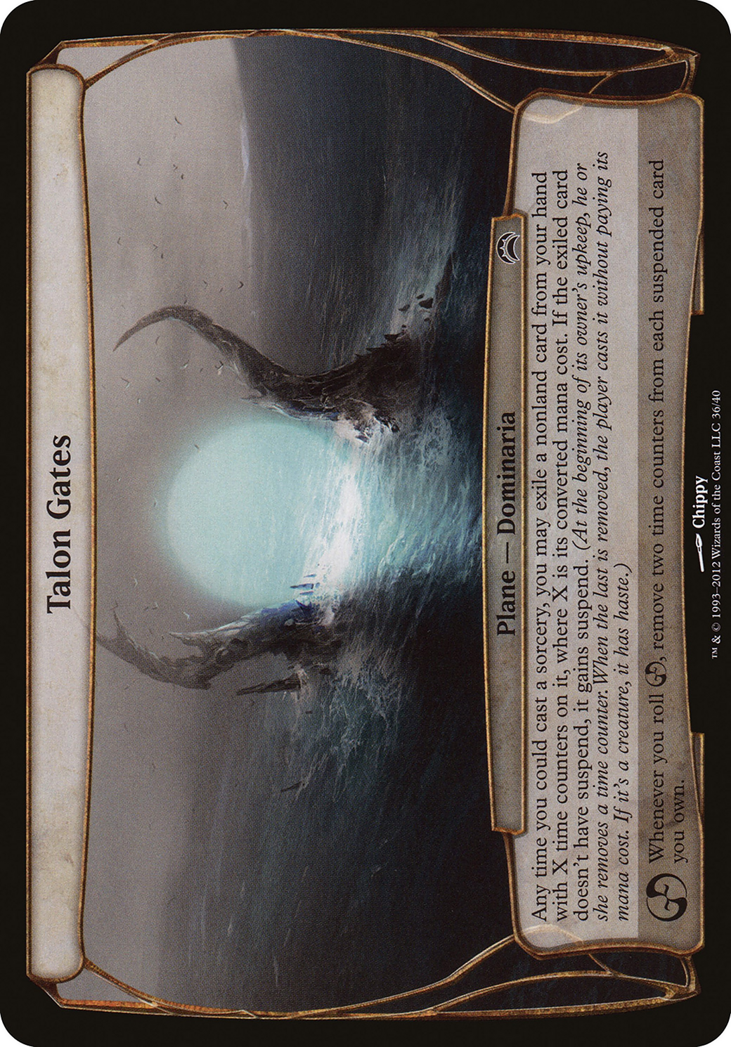 Talon Gates (Planechase 2012) (OVER-036) [Planechase 2012 Planes]
