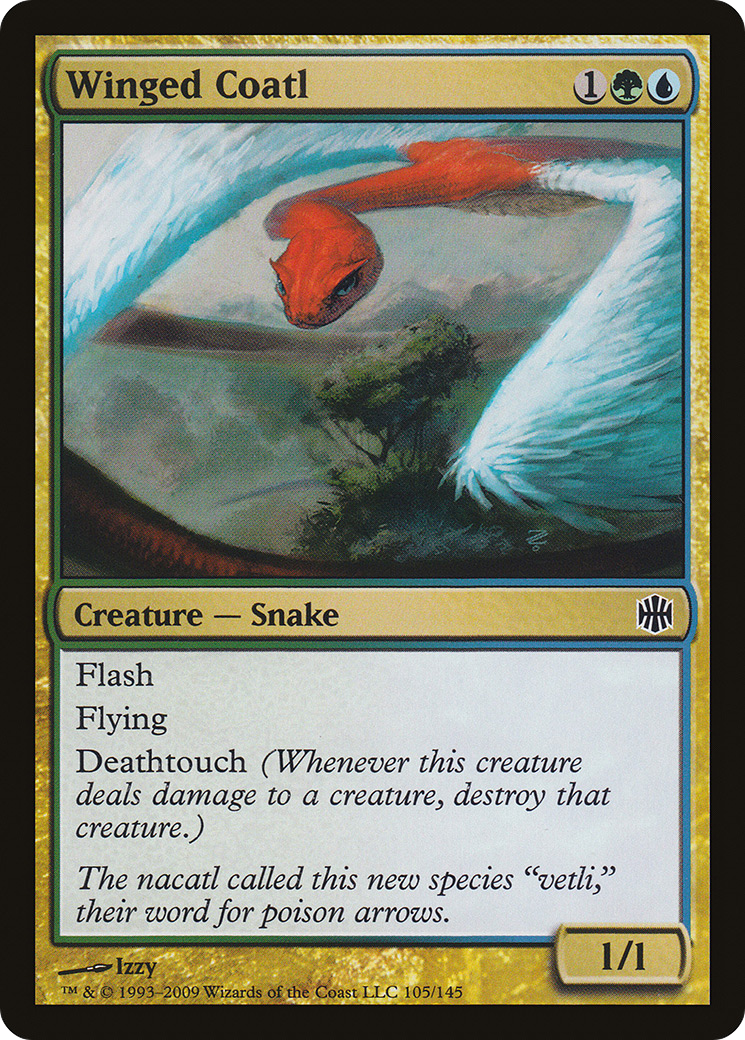 Winged Coatl (ARB-105) [Alara Reborn]