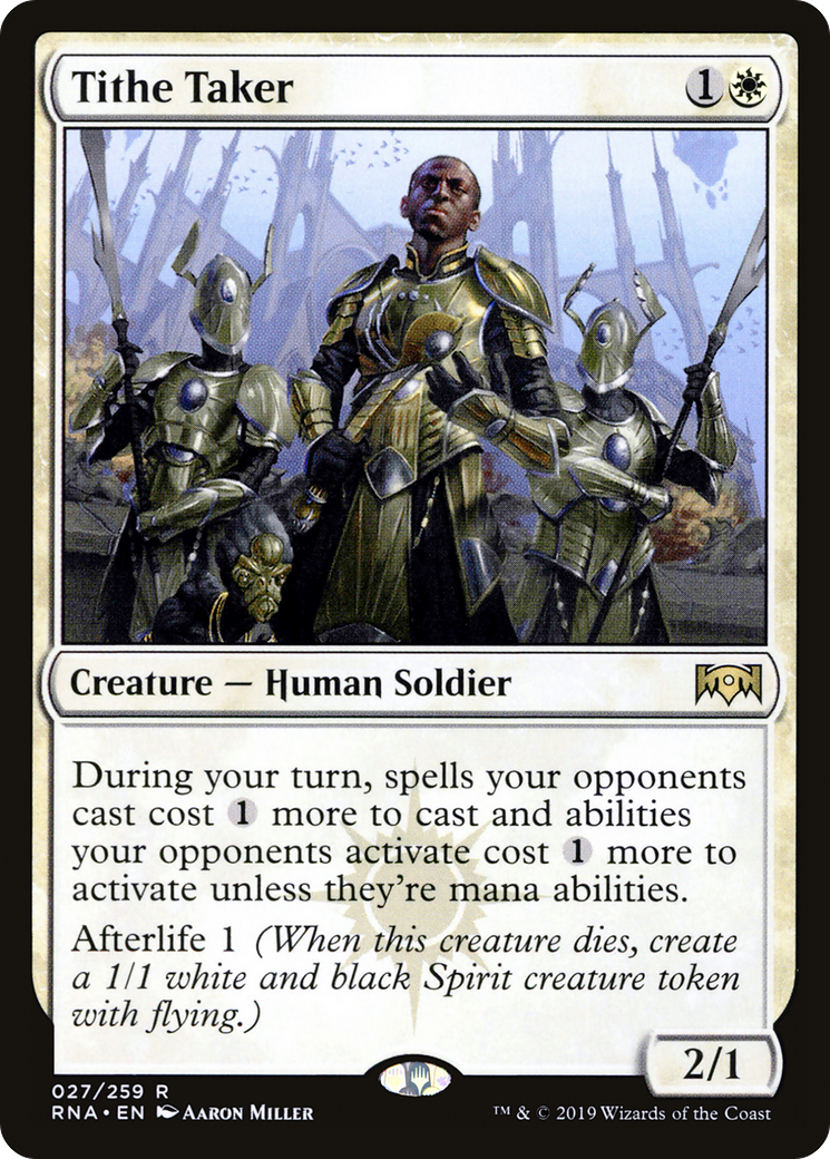 Tithe Taker (RNA-027) [Ravnica Allegiance]