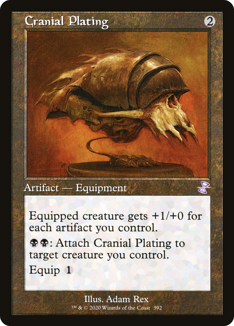 Cranial Plating (TSR-392) [Time Spiral Remastered] Foil