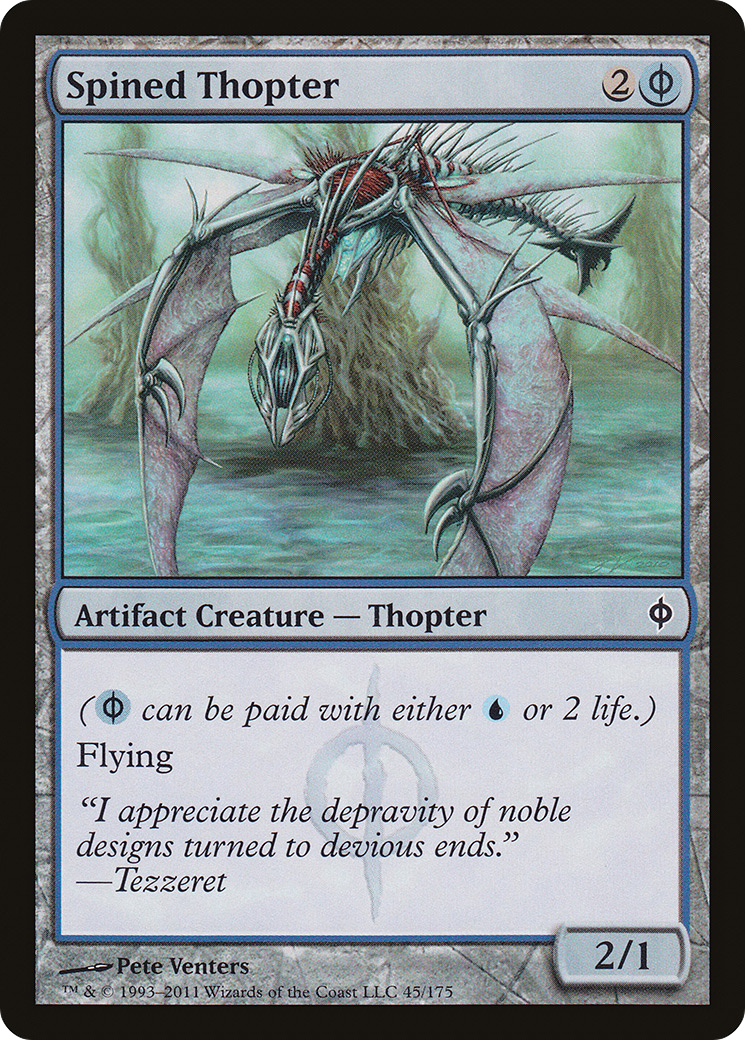 Spined Thopter (NPH-045) [New Phyrexia]