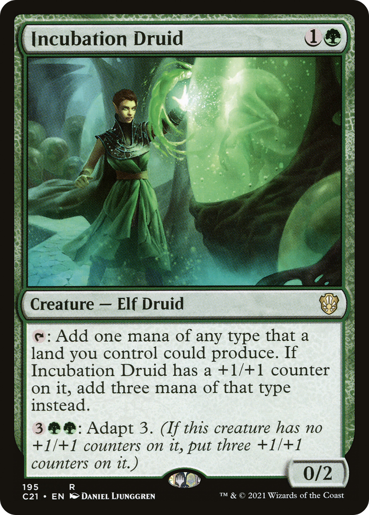 Incubation Druid (C21-195) [Commander 2021]