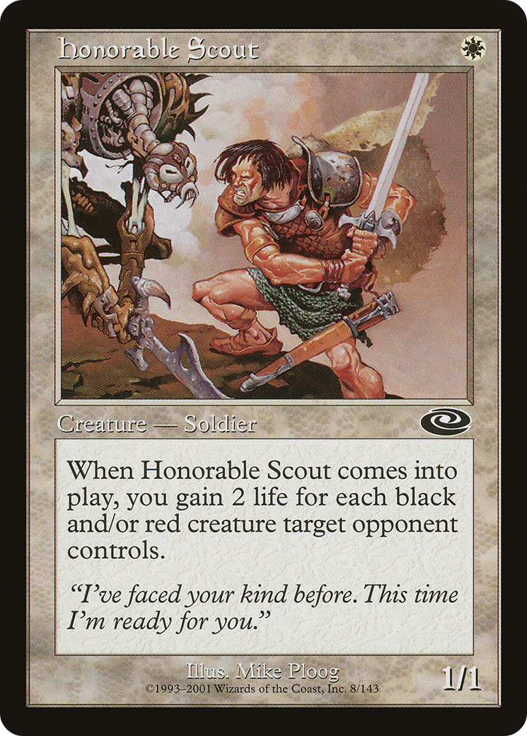 Honorable Scout (PLS-008) [Planeshift]