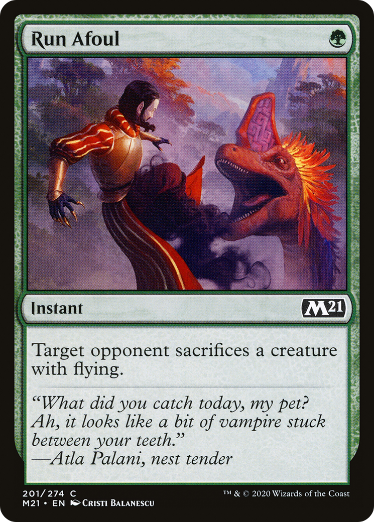 Run Afoul (M21-201) [Core Set 2021]